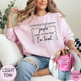 thumbnail image 5 of Probably Just Gonna Jingle Some of The Way I'm Tired Graphic Pullover | Funny Christmas Sweater Shirt, 5 of 7