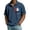 Dark Blue, variant on Mens American Flag Patriotic Polo Shirts Blue 2xL