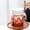 White WH, variant on Iumwxz Coffee Cups Coffee Mugs Overnight Oats Container with Lid and Spoon-Overnight Oats Jars-Portable Jars with Lid for Cereal Container Capacity 350ml Glass Cups Gray Plastic Clearance Sales