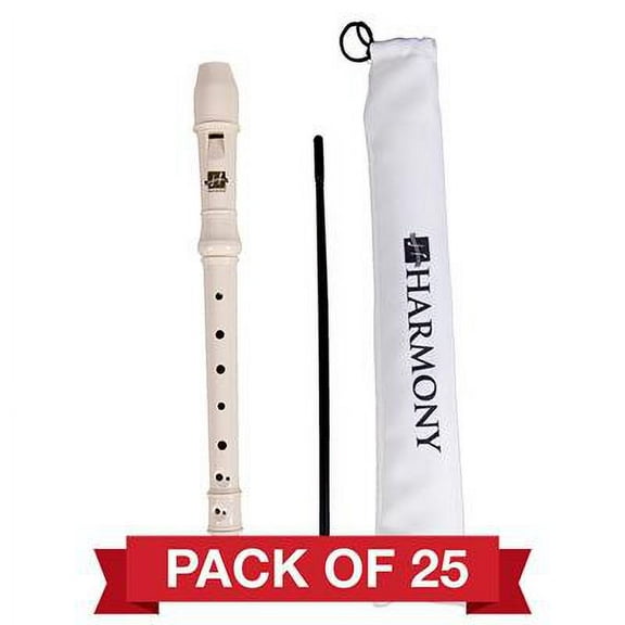 Harmony H100 Soprano Recorder 25pk