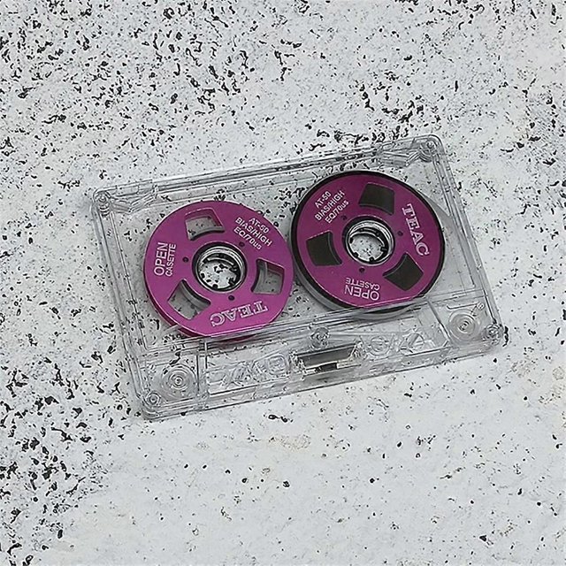 Double-Sided Color Housing Empty Tape Metal Mini Can Record 55 Minutes Empty Tape Blank Cassette Tape