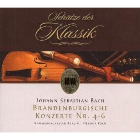 Helmut Koch - Brandenburg Concerto No. 4-6 - Music & Performance - CD