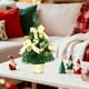thumbnail image 5 of Mini Árbol de Navidad Dorado de 30 Cm | Decoración de Mostrador para Eventos Navideños | Material Plástico | Ensamblado a Mano | Listo para Usar | 1 Unidad, 5 of 6