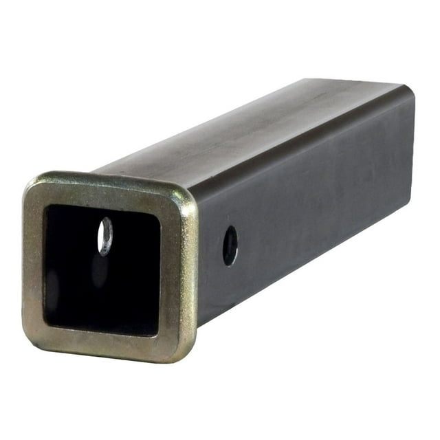 Curt Hitch 49120 Trailer Hitch Receiver Tube 2 Inch x 2 Inch Opening; 12 Inch Length; With 1/2 Inch Collar; Raw