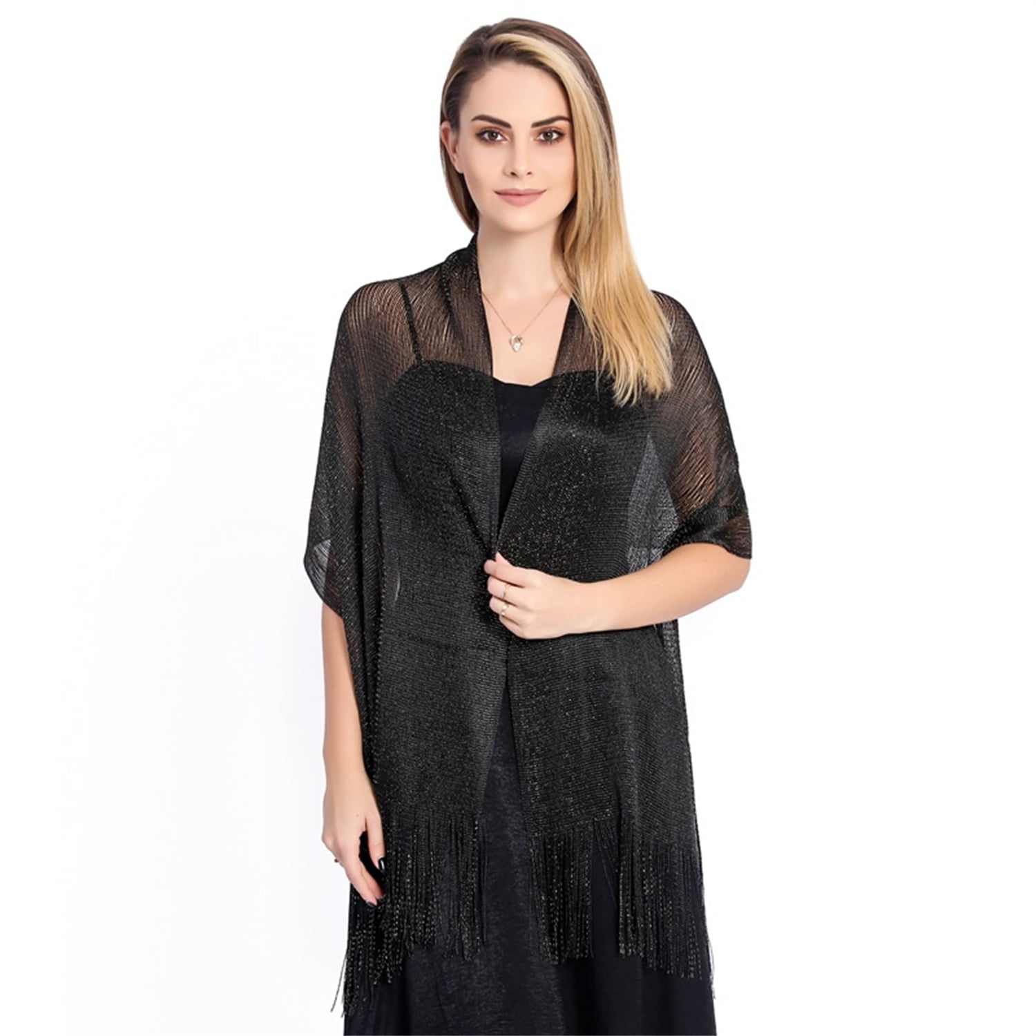 womens shawl with sleeves