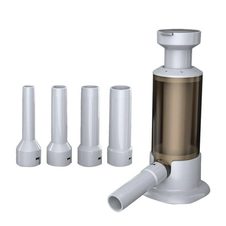 

SHAPERME Manual Sausage Stuffer Machine with 4 Stuffing Tubes Manual Operation