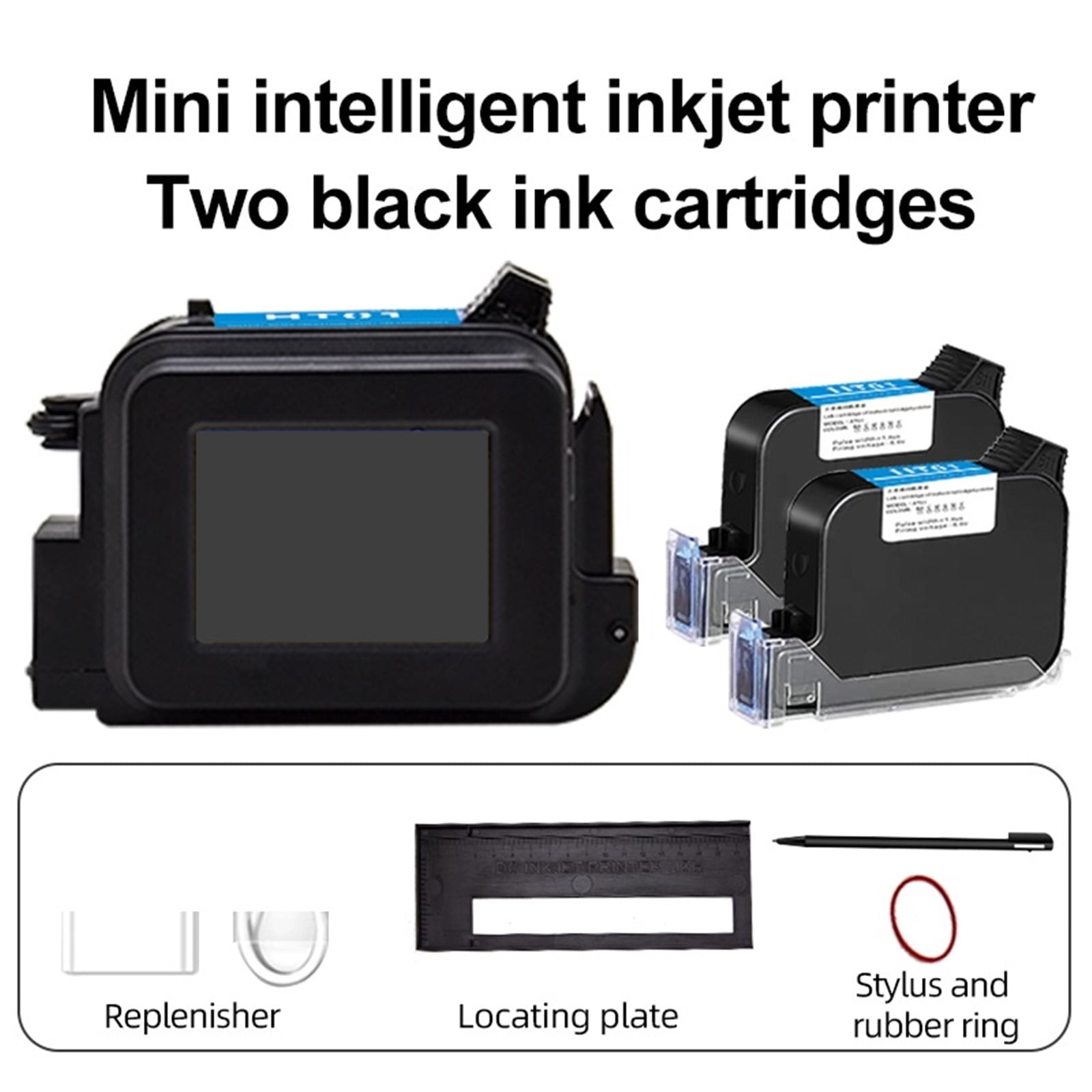 Style Handheld Mini Portable Label Inkjet Printer Production Date Pattern Character Encoding Machine Permanent Ink ,Widely Use