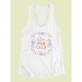 thumbnail image 3 of Artshine Stay Wild Child Racerback Tank Women -George & Gina Designs, Female Large, 3 of 4