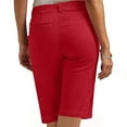 thumbnail image 7 of ABATAB Women's Bermuda Shorts Lightweight Casual Lounge Shorts Wide Leg Baggy Golf Hiking Travel Shorts with Pockets, 7 of 7