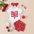 thumbnail image 2 of PEASKJP Girls T Shirt Short Sets Floral Pattern Summer Baech Sleeveless 2 Piece Outfits,White 18M, 2 of 5