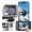 M1_Black_5K, variant on Outlife 5K Action Camera, Waterproof 100FT, EIS 6-Axis Stabilization, WiFi Remote, Dual Screen Sports Cam