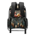 thumbnail image 2 of Gaeub Floral Dreamcatcher Elegance Print Clear Backpack ,Clear Transparent Backpack, PVC Bag with Side Pockets,for Concert, Beach, Work, Travel & Sporting, 2 of 7