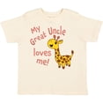 thumbnail image 3 of Inktastic My Great Uncle Loves me- cute giraffe Boys or Girls Toddler T-Shirt, 3 of 5