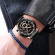 thumbnail image 5 of CURREN 8355 Reloj de cuarzo clásico de lujo para hombre, resistente al agua hasta 3 ATM, caja grande, esfera grande, luminoso, negro, 5 of 5