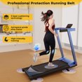 thumbnail image 4 of SSPHPPLIE Folding Treadmill with 6% Incline for Home,300 LBS Capacity, 3 HP,0.6-7.5MPH,Easy Assembly for Small Space, 4 of 8