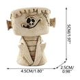 thumbnail image 3 of Mini Resin Halloween Ornament Mummy Figurines Vintage Tabletop Decor for Tiered Tray Shelf Party Display, 3 of 9