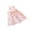 Pink White, variant on Meidiya Cotton Dog Dresses Cute Pattern Dog Sundress Thin Breathable Dog Outfits Pet Clothes for Doggie Cat Vest Puppy Shirts