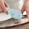 thumbnail image 4 of Naiovety Escalador de pescado, mango antideslizante reutilizable, accesorios para removedor de báscula de cocina Type9 NO9, 4 of 6