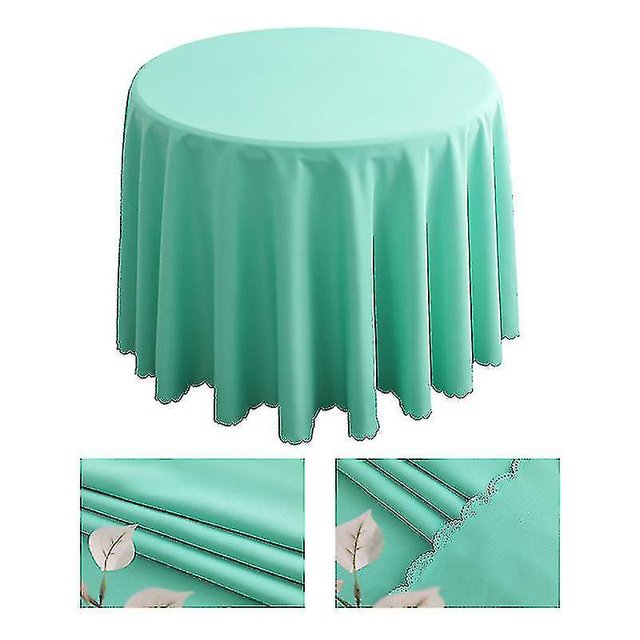 Waterproof Microfiber Tablecloths, Round Tablecloths For Outdoor And Interior Trim Cloth Hk
