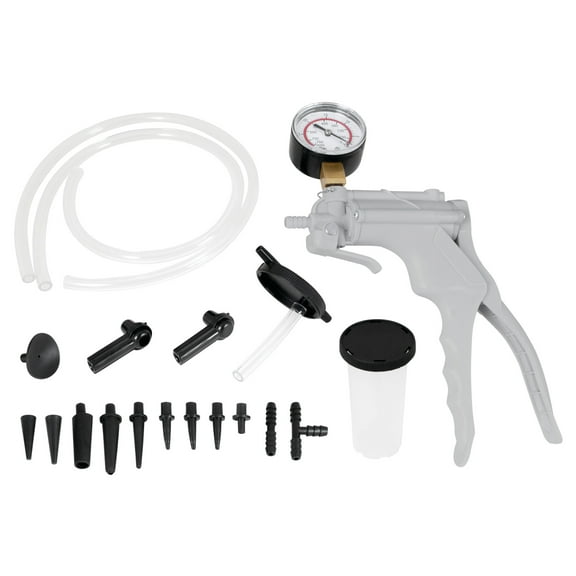 Performance Tool W87030 Hand Vacuum Pump Kit for Brake Bleeding and Automotive Vacuum Testing