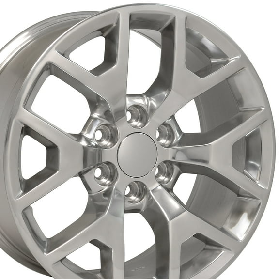 20 inch Rim fits 99-18 GMC Sierra 1500 Honeycomb Polished Wheel Direct Fit