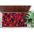 thumbnail image 5 of Forest Fruits Rugs, Raspberry Rug, Kitchen Rug, Modern Rug, Gift Rug, Decorative Rug, Popular Rug, Colorful Rug, Red Rug, Cool Rug, 2.6'x6.5' - 80x200 cm, 5 of 5