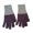 Navy, variant on Xfvqtps Full Finger Gloves Touchscreen Winter Warm Gloves Knit Color Blocking Stretchy Extended Mittens for Women Navy