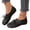 Black, variant on Womens Flat Shoes Dress Non Slip Slip on Loafers Spring Summer Business Walking Shoes Trendy Closed Toe Orthopedic Shoes (Black)