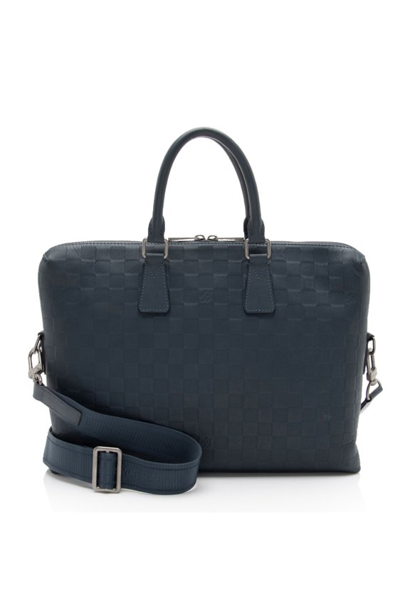 Pre-Owned Louis Vuitton Damier Infini Porte-Documents Jour Briefcase