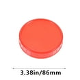 thumbnail image 2 of Reusable Lids For Bottles Covers Large Mouth Jar Wide Plastic Storage Tank Glass Red 10 Pcs, 2 of 6