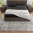 thumbnail image 6 of rugs for bedroom Area Rugs 5'x7' Washable Non-Slip, rug tape hardwood floor no damage Floral Vintage Distress Print Pattern Medallion Carpet for Living Room Bedroom Dining Room, Colorful, 6 of 10