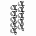 thumbnail image 4 of Abrazadera de Manguera - 10 Piezas de Acero Inoxidable Mini línea de Combustible Clip de Abrazadera de Manguera de 6 mm-20 mm Tamaño Opcional(11-13Mm), 4 of 14