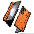 thumbnail image 6 of Decase Hybrid Case for Samsung Galaxy Z Fold 5 with Built-in Screen Protector Hidden Kickstand Pen Slot Heavy Duty Rugged Shockproof Durable Case with Stylus Pen for Samsung Z Fold5 2023,Orange, 6 of 8