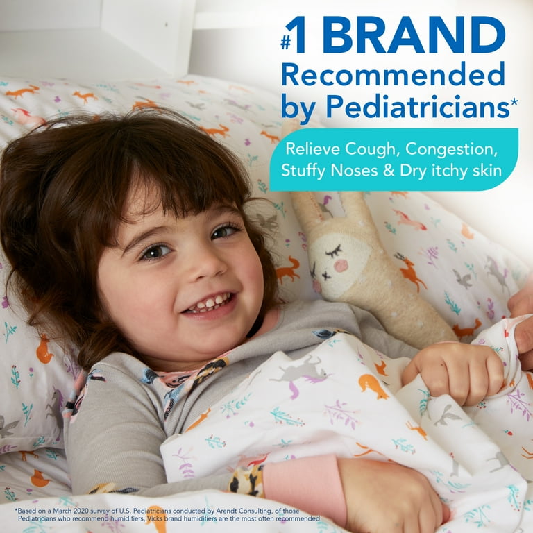 Free Shipping! Vicks Sleepy Time 3-in-1 Ultrasonic Humidifier with