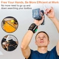 thumbnail image 3 of Pulsera magnética con herramientas, regalos para hombres/padres, día del padre, Pascua, bricolaje, regalo de cumpleaños con 15 imanes, gadgets para hombres, 3 of 8