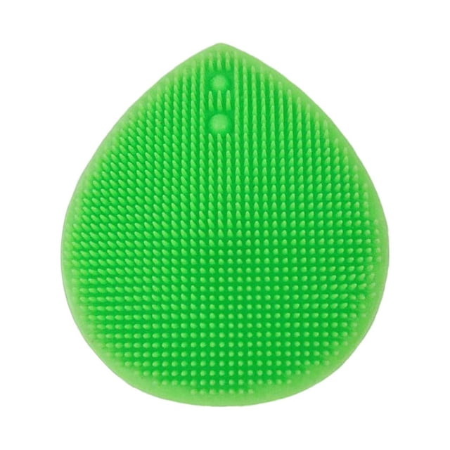 keepw Brush Comfortable Portable Multi-functional Useful Silicone Material Massage Tool Beauty Tools for Travel House Shop Green