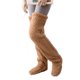 thumbnail image 2 of Calcetines de suelo con forma de osito de peluche para otoño e invierno, calcetines largos para dormir, calcetines altos y cálidos con almohadillas para las rodillas, 2 of 5
