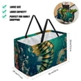 thumbnail image 2 of Hippocampus Large Reusable Foldable Oxford Cloth Shopping Bag with Collapsible Bucket, Storage Box, and Laundry Bag, 2 of 7