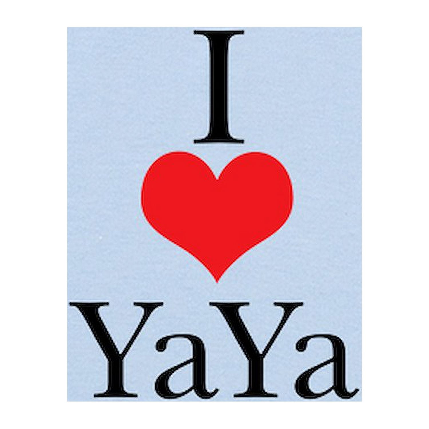 CafePress - I Love (Heart) Yaya Baby Onesie - Baby Light Bodysuit, Size Newborn - 24 Months