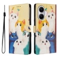 thumbnail image 1 of FOXDOCK Funda Tipo Cartera para Xiaomi POCO F7 5G con Soporte y Correa – Diseño de Patrones Lindos, 1 of 6
