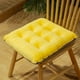 thumbnail image 1 of Nvzi Cojín de asiento para jardín, patio, hogar, cocina, oficina, grueso y cómodo, amarillo claro, 45 x 45 cm, 1 of 1