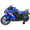 Blue-2 Wheels, variant on Zogymoz 12V Ride on Motorcycle for Kids, Ride on Toys for Gifts, Electric Motorbike with LED Tire and Bluetooth Music