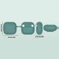 thumbnail image 3 of Funda Protectora Silicona para A Prueba Golpes AirPods 4 (oscuro) Verde, 3 of 3