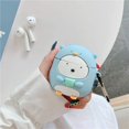 thumbnail image 4 of Compatible con funda Airpods, funda de silicona 3D para Airpod, lindo animal, pingüino, pollo, pato, reno, cerdo, divertido personaje de dibujos animados (AirPods Pro, pingüino), 4 of 5