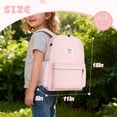 thumbnail image 2 of DAKIMOE Toddler School Backpack for Girls and Boys 2-5 Kids Bookbags Preschool Kindergarten Backpacks 13.5" Corduroy Daycare Bags School Travel, 2 of 8
