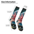 thumbnail image 2 of Sigee Bubbles Axolotl Fantasy for Socks for Men Women Socks Stocking Compression Socks, 2 of 6