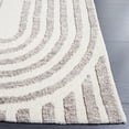 thumbnail image 2 of SAFAVIEH Audrey Samia Geometric Runner Rug, Ivory/Grey, 2'3" x 8', 2 of 6