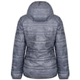 thumbnail image 2 of Regatta - Chaqueta Acolchada Firedown para Mujer (Gris Jaspeado, Negro) Regatta UTPC4726_P, 2 of 2