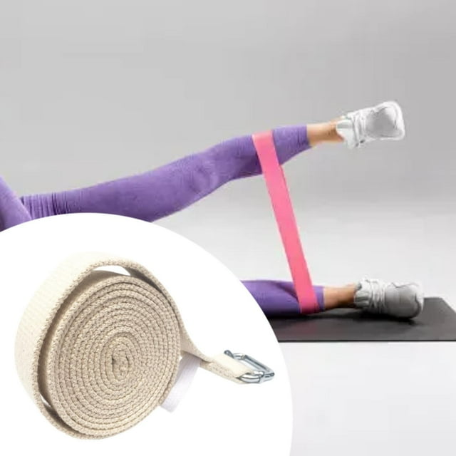 Correa de estiramiento DYNWAVEMX 8.2FT correa de Yoga ajustable entrenamiento deportes Pilates baile