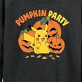 thumbnail image 3 of Pokémon  - Pumpkin Party - Women's Lightweight French Terry Long Sleeve Shirt, 3 of 5